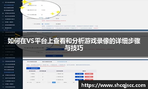 如何在VS平台上查看和分析游戏录像的详细步骤与技巧